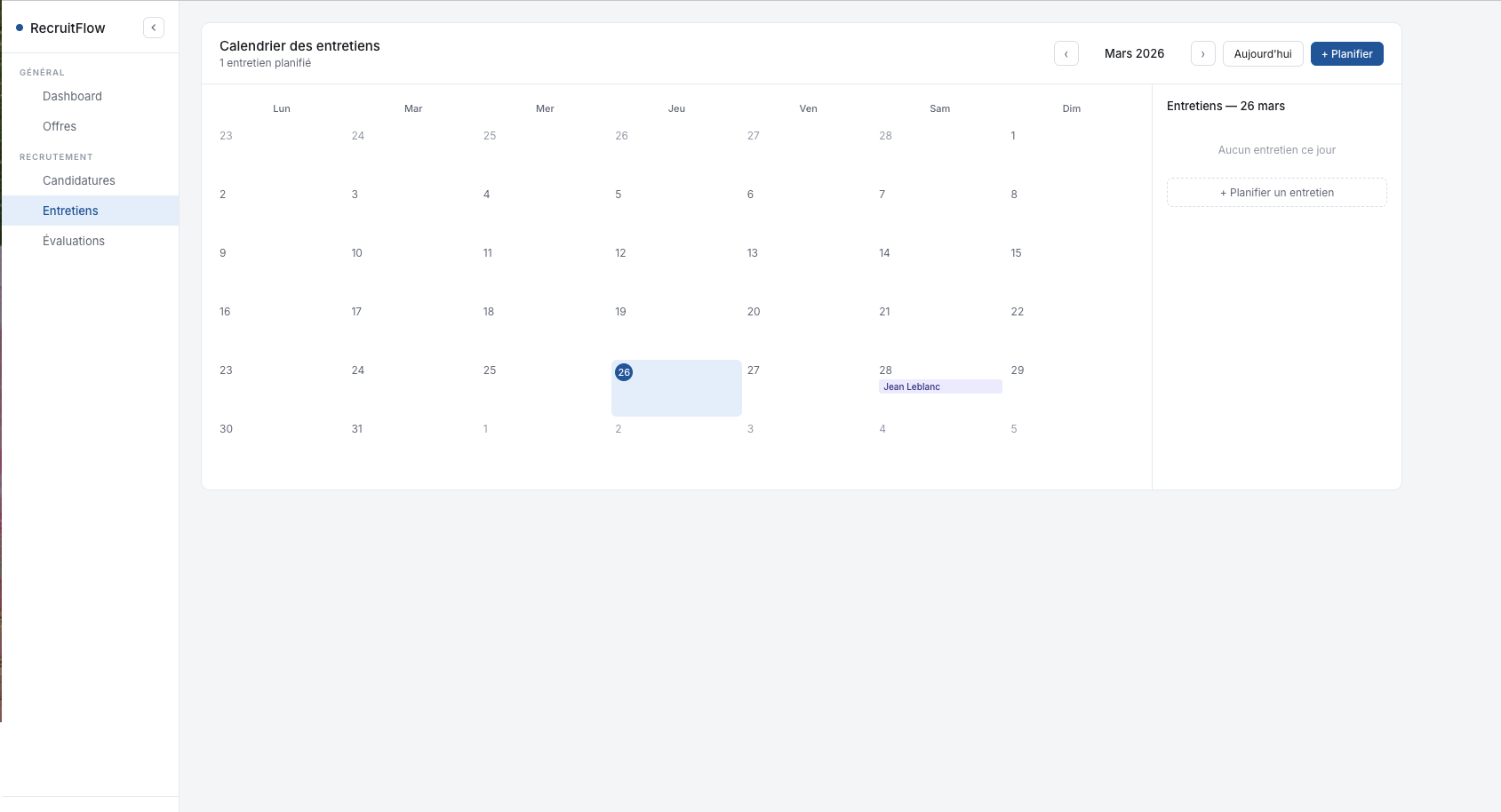 RecruitFlow pipeline